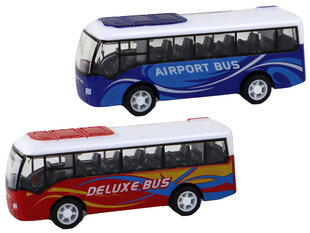 Retro autobusu komplekts, 4 gab. cena un informācija | Rotaļlietas zēniem | 220.lv