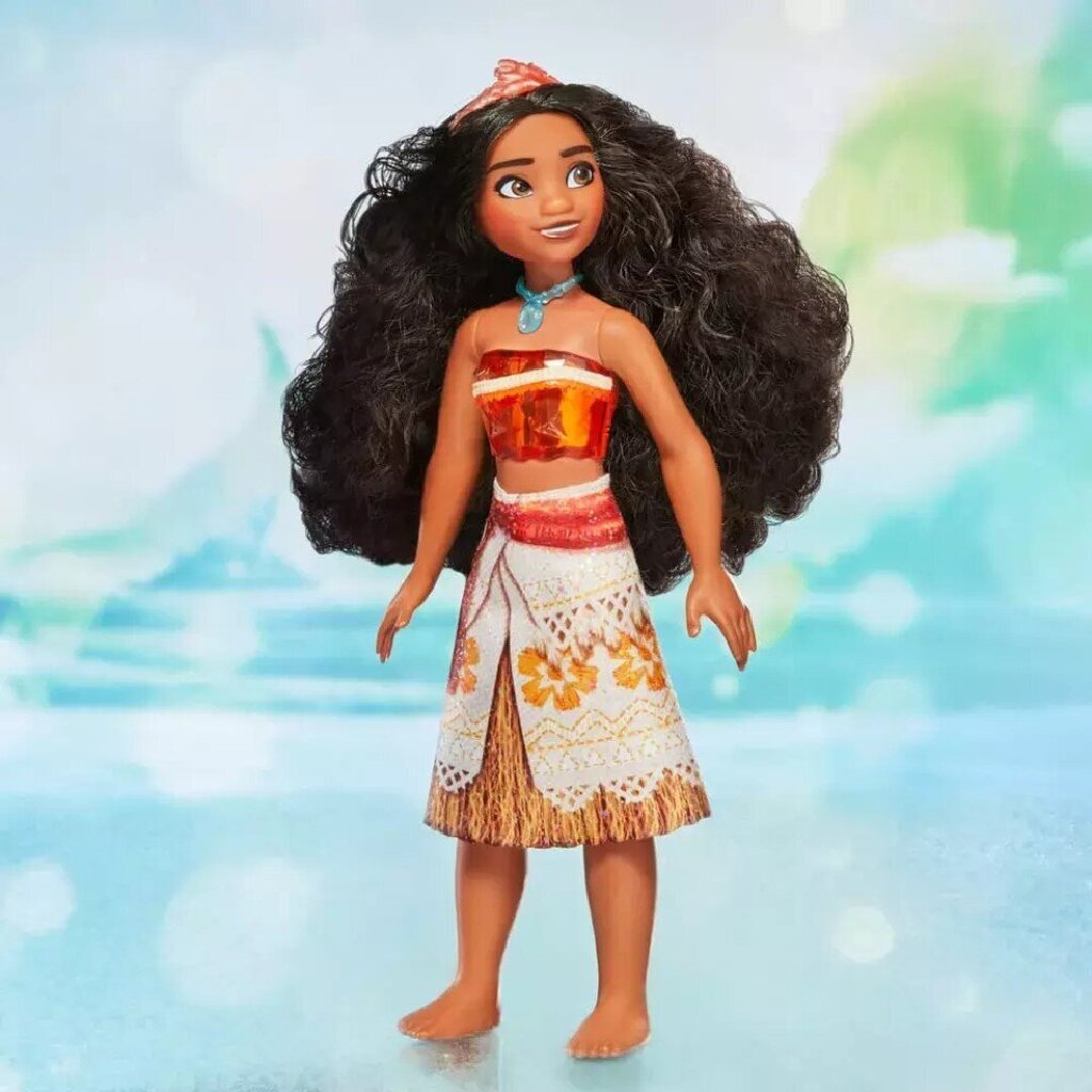 Lelle Disney Moana princese Vaiana: Okeāna dārgumi, 25 cm cena un informācija | Rotaļlietas meitenēm | 220.lv