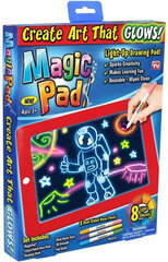 Apgaismots zīmēšanas dēlis Magic Pad Deluxe cena un informācija | Attīstošās rotaļlietas | 220.lv