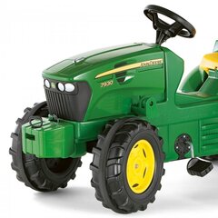 Pedāļu traktors Rolly Toys John Deere, zaļš cena un informācija | Rotaļlietas zīdaiņiem | 220.lv