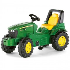 Pedāļu traktors Rolly Toys John Deere, zaļš cena un informācija | Rotaļlietas zīdaiņiem | 220.lv