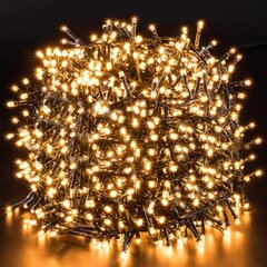Iekštelpu vītne, 300 LED, 20 m cena un informācija | Ziemassvētku lampiņas, LED virtenes | 220.lv