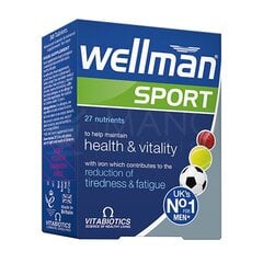 WELLMAN SPORT таблетки, 30 шт. цена и информация | Витамины, пищевые добавки, препараты для иммунитета | 220.lv