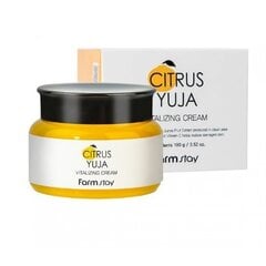 Крем для лица с экстрактом юдзу FarmStay Citrus Yuja Vitalizing Cream, 100 мл цена и информация | Кремы для лица | 220.lv