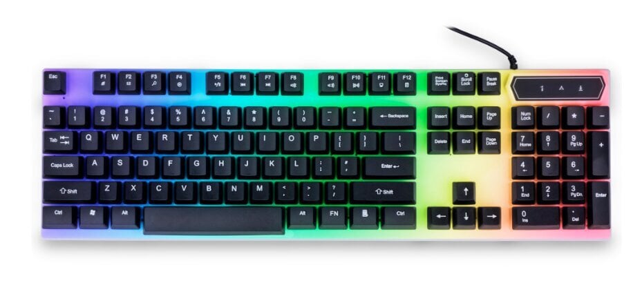 Led spēļu tastatūra FV-Q1S cena un informācija | Klaviatūras | 220.lv