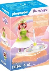 71364 PLAYMOBIL® Princess Magic принцесса с радужным спиннером цена и информация | Конструкторы и кубики | 220.lv