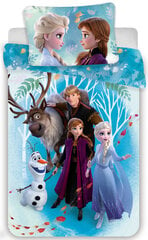 Disney Frozen Bērnu gultas veļas komplekts 140×200 cm, 70×90 cm цена и информация | Детское постельное бельё | 220.lv