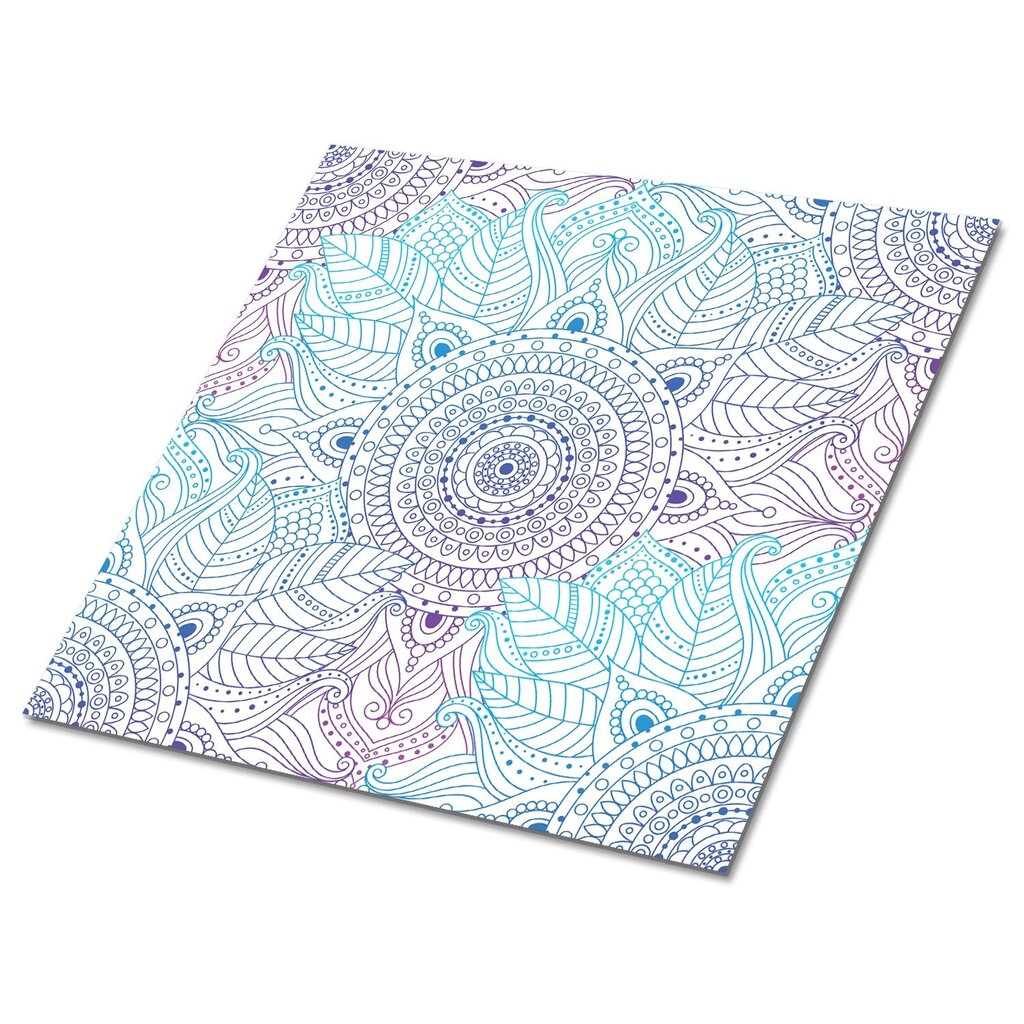 Grīdas flīzes, pašlīmējošas Decormat 30x30cm, 9 gab, arābu mandala cena un informācija | Grīdas flīzes | 220.lv