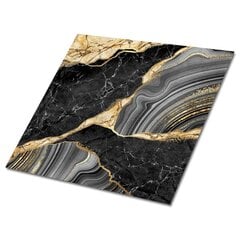 Grīdas flīzes, pašlīmējošas Decormat 30x30cm, 9 gab, marmora mozaīka цена и информация | Плитка на пол | 220.lv