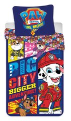 Paw Patrol Bērnu gultas veļas komplekts 140×200 cm, 70×90 cm цена и информация | Детское постельное бельё | 220.lv