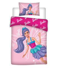 Barbie Wings Комплект детского постельного белья (small) 100×135 cm, 40×60 cm цена и информация | Детское постельное бельё | 220.lv