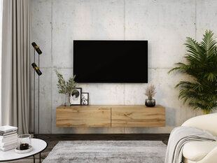 Висящий шкаф под телевизор Wotan Oak, 170 см цена и информация | Тумбы под телевизор | 220.lv