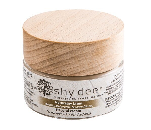 Acu krēms Shy Deer Natural Cream, 30 ml cena un informācija | Acu krēmi, serumi | 220.lv