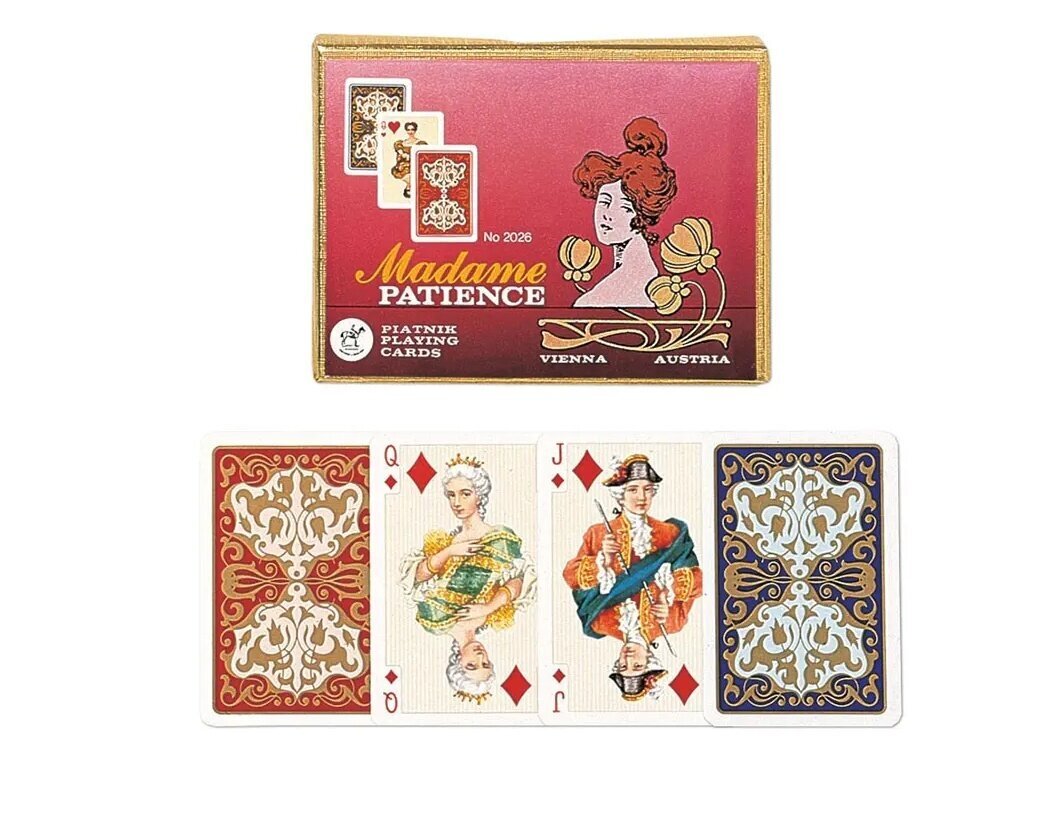 Kartes Madame Patience Piatnik cena un informācija | Galda spēles | 220.lv