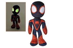 Plīša rotaļlieta Marvel Spidey Miles Morales, 25 cm cena un informācija | Mīkstās (plīša) rotaļlietas | 220.lv