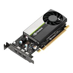 PNY VCNT400-4GB-BLK NVIDIA T400 4 ГБ GDDR6 3x MINI DISPLAYPORT PCI EXPRESS 3.0 LP - ATX BRACKET BULK цена и информация | Видеокарты (GPU) | 220.lv