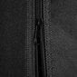 Salokāms auduma drēbju skapis Ruhhy, 170x170 cm, melns cena un informācija | Skapji | 220.lv