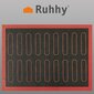 Silikona cepšanas paklājiņš Ruhhy, 30x40 cm cena un informācija | Cepamais papīrs, trauki, formas | 220.lv