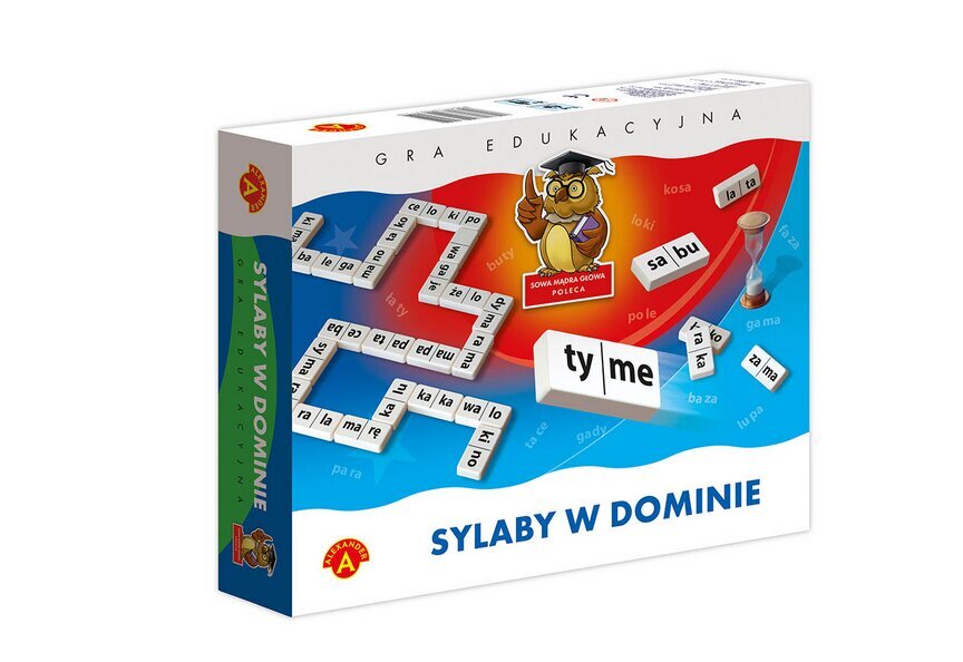 Vārdu spēle Alexander Gra Sylaby W Dominie, PL цена и информация | Galda spēles | 220.lv