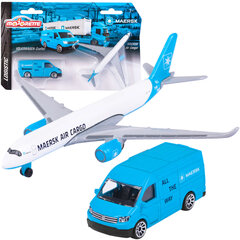 Transporta līdzekļu komplekts Maersk Majorette цена и информация | Игрушки для мальчиков | 220.lv