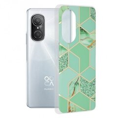 Чехол для телефона Techsuit Marble Series Huawei nova 9 SE зеленого цвета цена и информация | Чехлы для телефонов | 220.lv