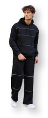 Sporta tērpa komplekts vīriešiem Solo PK3017-52841, melns цена и информация | Мужская спортивная одежда | 220.lv