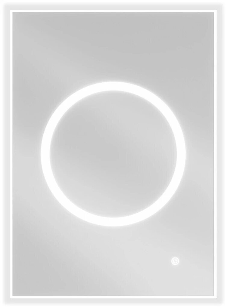 Vannas istabas spogulis Mexen Koga LED, balts cena un informācija | Vannas istabas spoguļi | 220.lv