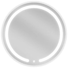 Vannas istabas spogulis Mexen Rose LED, balts cena un informācija | Vannas istabas spoguļi | 220.lv
