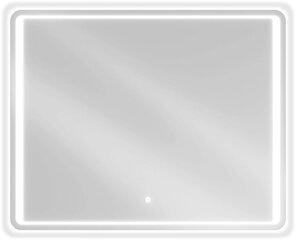 Vannas istabas spogulis Mexen Zusa LED, balts цена и информация | Зеркала в ванную | 220.lv
