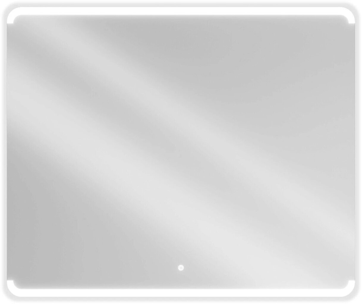 Vannas istabas spogulis Mexen Nida LED, balts цена и информация | Vannas istabas spoguļi | 220.lv