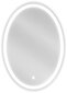Vannas istabas spogulis Mexen Elz ar LED apgaismojumu, 50 x 70 cm, sudraba krāsā цена и информация | Vannas istabas spoguļi | 220.lv