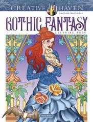 Creative Haven Gothic Fantasy Coloring Book cena un informācija | Grāmatas mazuļiem | 220.lv