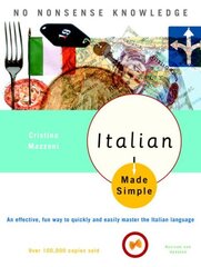Italian Made Simple: Revised and Updated cena un informācija | Svešvalodu mācību materiāli | 220.lv