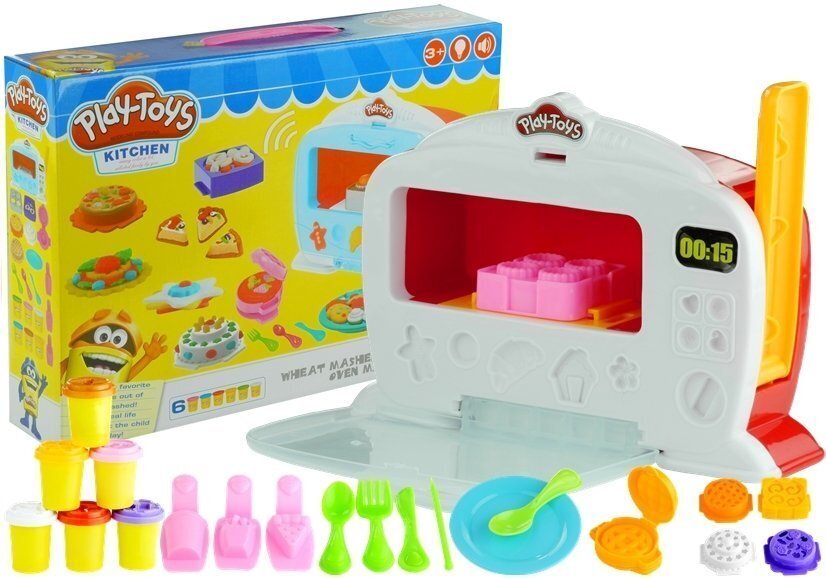 Plastilīna komplekts Play Toys cena un informācija | Attīstošās rotaļlietas | 220.lv