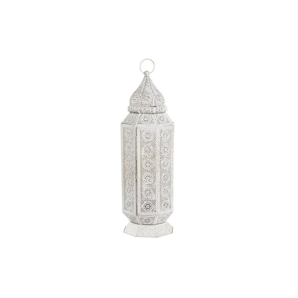 Galda lampa DKD Home Decor Bronza Metāls Balts 17 x 17 x 54 cm 220 V 50 W цена и информация | Galda lampas | 220.lv