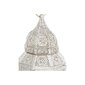 Galda lampa DKD Home Decor Bronza Metāls Balts 220 V 50 W 17 x 17 x 46 cm cena un informācija | Galda lampas | 220.lv