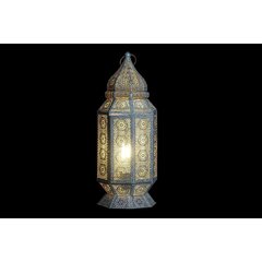 Galda lampa DKD Home Decor Bronza Metāls Balts 220 V 50 W 17 x 17 x 46 cm cena un informācija | Galda lampas | 220.lv