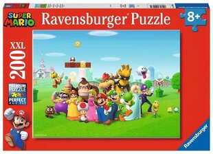 Puzle XXL Super Mario Ravensburger, 200 gb. cena un informācija | Puzles, 3D puzles | 220.lv