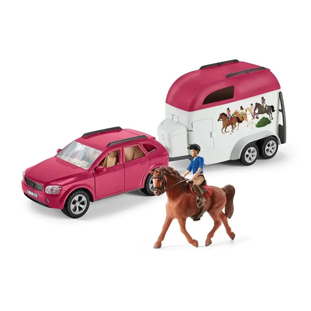 Figūru komplekts Horse Adventures Schleich 72223, rozā cena un informācija | Rotaļlietas meitenēm | 220.lv