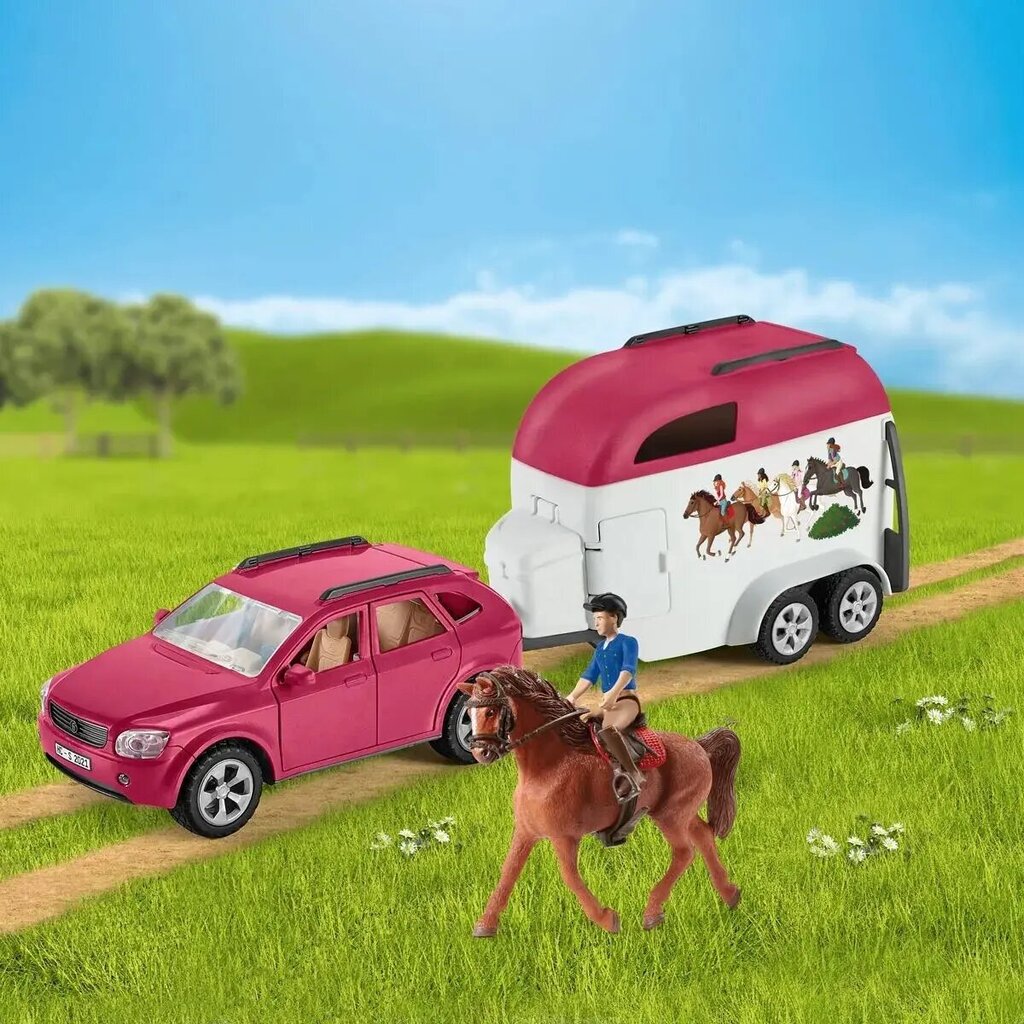 Figūru komplekts Horse Adventures Schleich 72223, rozā cena un informācija | Rotaļlietas meitenēm | 220.lv