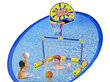 Ūdens basketbola komplekts Lean Toys, zils, 68 cm x 63 cm x 49 cm цена и информация | Ūdens, smilšu un pludmales rotaļlietas | 220.lv