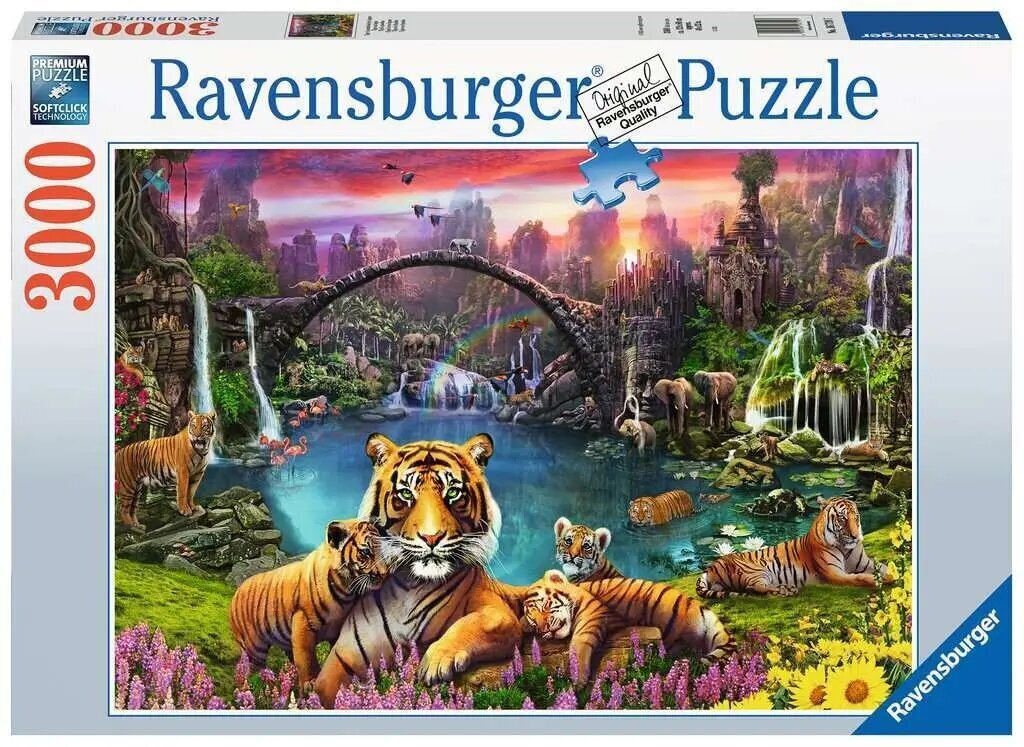 Puzle Wildlife Ravensburger 16719, 3000 gab. cena un informācija | Puzles, 3D puzles | 220.lv