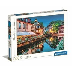 Puzzle Strasbūras vecpilsēta Clementoni, 500 gb. cena un informācija | Puzles, 3D puzles | 220.lv