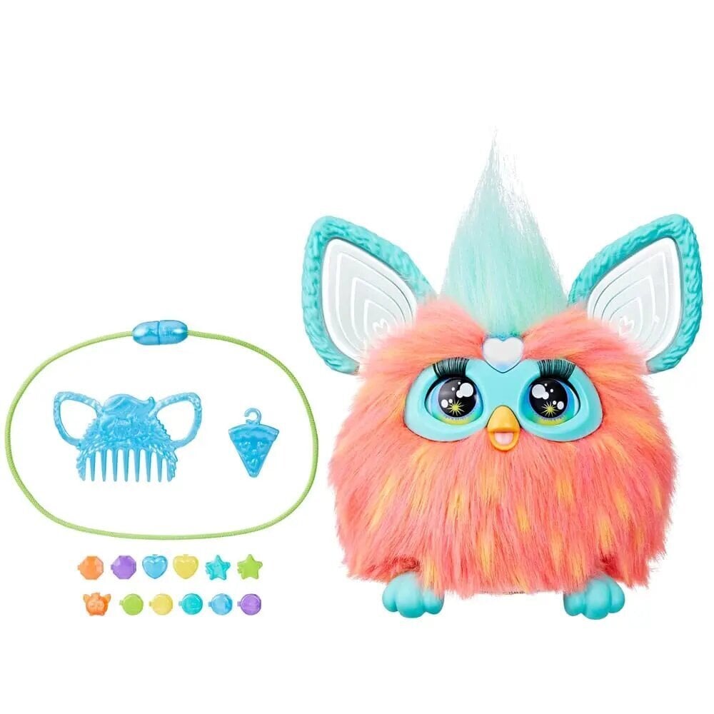 Interaktīvā rotaļlieta Furby Coral cena un informācija | Rotaļlietas meitenēm | 220.lv