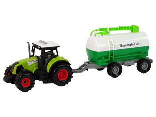 Детский трактор с прицепом-цистерной-вагон-ферма цена и информация | Игрушки для мальчиков | 220.lv