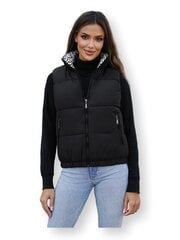 Veste sievietēm Debor JS/16M9092/392-52929, melns цена и информация | Женские жилеты | 220.lv