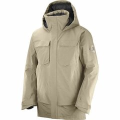 Slēpošanas jaka Salomon Stance Cargo Bēšs Vīriešu cena un informācija | Vīriešu slēpošanas apģērbs | 220.lv