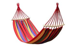 Garden hammock with frame hanging rocker with ropes цена и информация | Гамаки | 220.lv