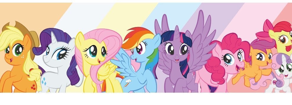 Figūru komplekts Hasbro My Little Pony Unicorn Party un plīša spilvens Cat, 50 cm cena un informācija | Rotaļlietas meitenēm | 220.lv