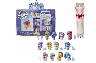 Figūru komplekts Hasbro My Little Pony Unicorn Party un plīša spilvens Cat, 50 cm cena un informācija | My Little Pony Rotaļlietas, bērnu preces | 220.lv